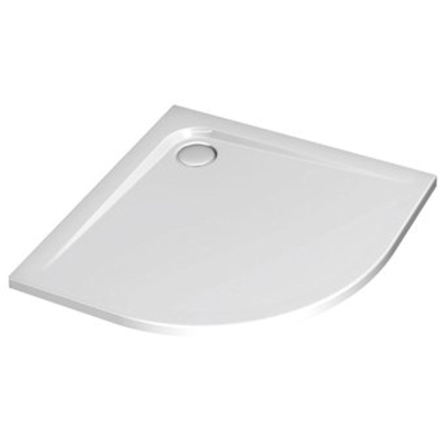 Ideal Standard Ultra Flat douchebak 100x100x4,7cm acryl radius 55mm wit