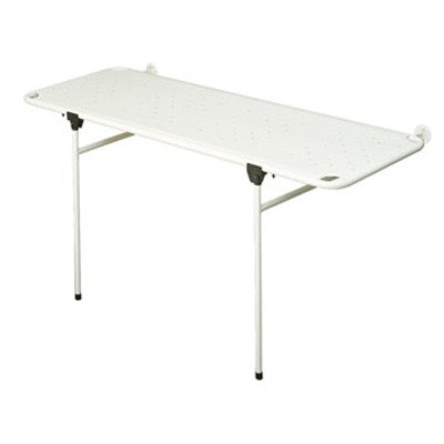 Handicare Linido doucheraam opklapbaar voor muurbevestiging inclusief inklapbare poten 150x70x90cm wit