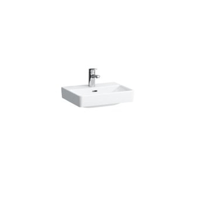 Laufen Pro S fontein 36x25x14.6cm 1 kraangat rechts met overloop keramiek wit