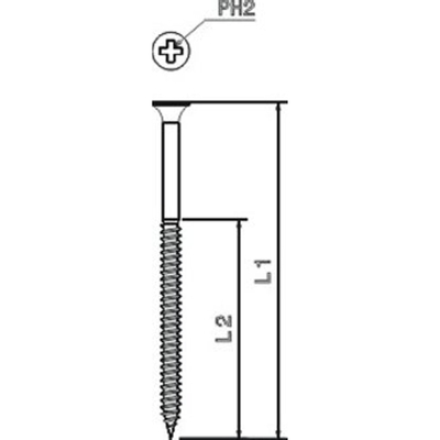 Nebiprofa Ikofix Dakschroef EDS S 48x90mm 500 stuks