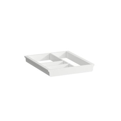 Laufen Space lade indeling 27.5x32x4.5cm hout wit