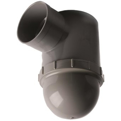 Wavin HWA L-rioolsifon Ø110mm PVC grijs