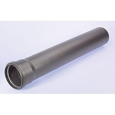 Burgerhout luchttoevoerbuis Ø80 l=1000mm PP zwart