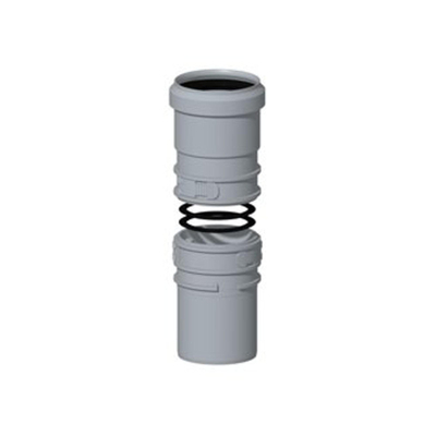 Burgerhout Miniflex Koppelstuk flexibel 60mm spie flex mof PP