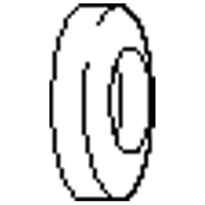 De Beer kraanrozet verchroomd 3/8 x10mm