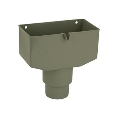 Wavin HWA vergaarbak m. tuit 80mm grijs