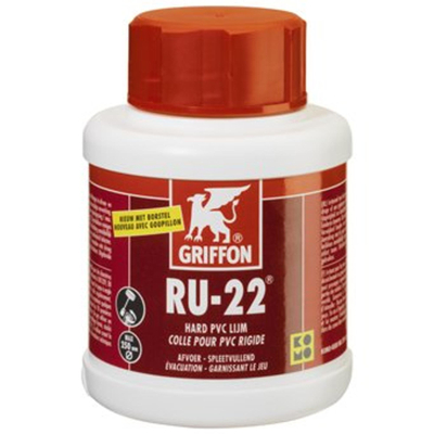 Griffon PVC lijm Komo keur RU22 pot à 1000 ml