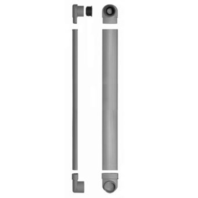 Rm en Co slimtube PVC inbouw afvoerbuis 750mm afvoer voor