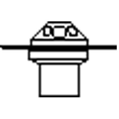 Burgerhout aluminium kiezelbak rond o 80mm midden onder aansluiting Anjo met bladvanger