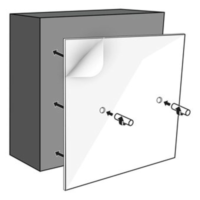 Looox BoX opbouwmontageset t.b.v. C 15