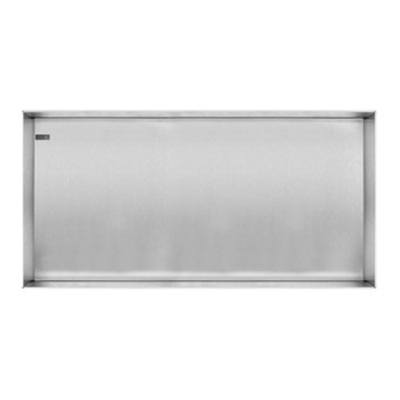 LoooX CBoX in-/opbouwnis 60x30x10cm geborsteld RVS TWEEDEKANS