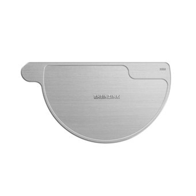 Rheinzink zinken kopschot zonder kraal voor mastgoot rechts M333 dikte=0.70mm