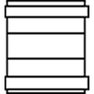 Wavin PVC overschuifmof 75 mm