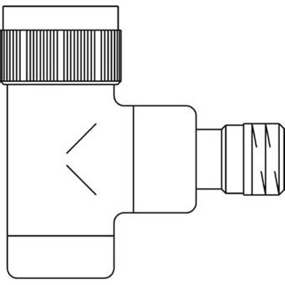 Oventrop Thermostatische radiatorafsluiter E 1/2 haaks Kvs 0,65 m3 h antraciet