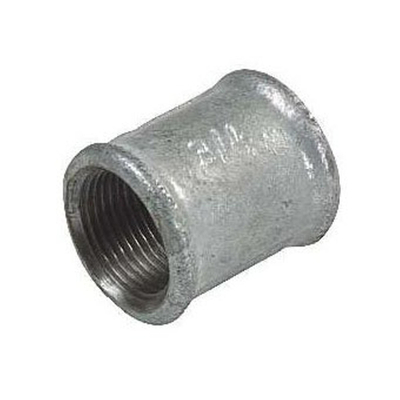 Nefit Ind Nr270 ronde sok met 2 x binnendraad 1/2 gegalvaniseerd