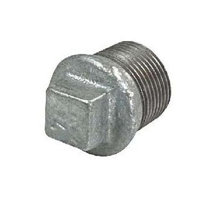 Nefit Ind Nr290 stop met rand en vierkant buitendraad 3/4 gegalvaniseerd