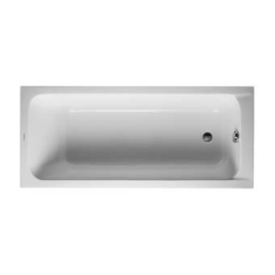 Duravit D Code bad acryl rechthoekig 170x75x40cm wit