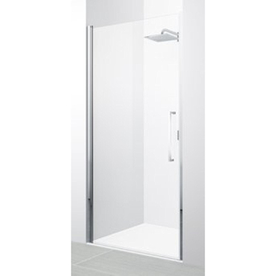 Novellini Young 2.0 1B draaideur voor nis 97/101x200cm chroom/helder