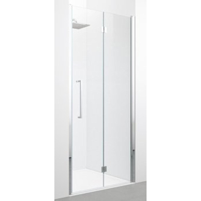 Novellini Young 2.0 1BS vouwdeur voor nis 97/101x200cm rechts matchroom/helder