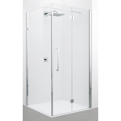 Novellini Young 2.0 2GS vouwdeur 90/92x200cm rechts voor zijwand FG chroom/helder