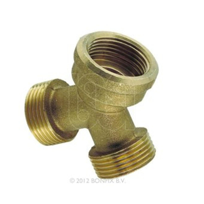 PliegerY-stuk verchroomd bu.dr.xbi.dr.xbu.dr.3/4