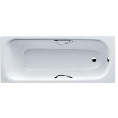 Kaldewei Saniform Plus Star bad plaatstaal rechthoekig met greepmontage 170x70x41cm zonder greep zelfreinigend wit