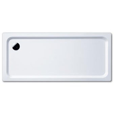 Kaldewei Duschplan XXL douchebak plaatstaal rechthoekig 100x140x6.5cm Styropordrager wit