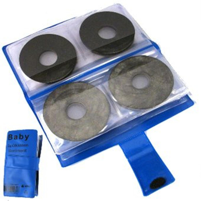 De Beer Baby boekje blauw met membranen voor reservoirs