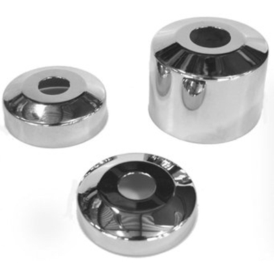 De Beer kraanrozet verchroomd 1/2 x15 mm