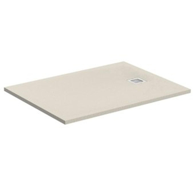 Ideal Standard Ultraflat Solid douchebak rechthoekig 120x80x3cm zandbeige