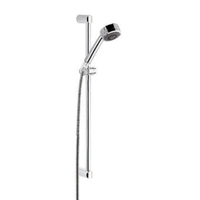 Kludi Zenta glijstangset m. handdouche 3S 60cm m. doucheslang 160cm chroom