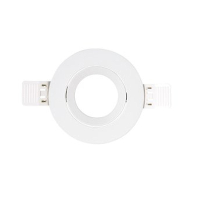 Interlight frame rond IP20 tbv LED module MR16 90mm wit IL F90RW