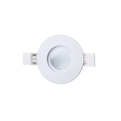 Interlight frame rond IP65 tbv LED module MR16 90mm wit IL F90RIPW