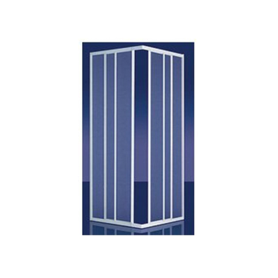 Plieger Economy douchecabine hoekinstap 90x90x185cm aluminium profiel