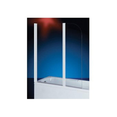 Plieger Royal badklapwand 6mm glas 70x40x140cm chroom profiel en helder glas