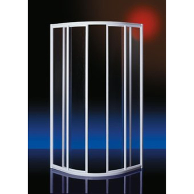 Plieger Class douchecabine 90x90x185cm kwartrond aluminium