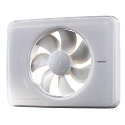 Nedco Fresh Intellivent design badkamerventilator 5W 100 125mm 132m3 wit