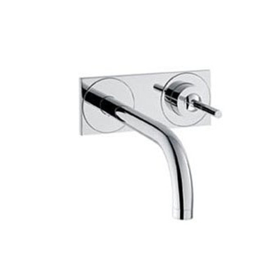 Hansgrohe AXOR Uno-2 afbouwdeel inbouw wandkraan m. plaat 17.5cm chroom