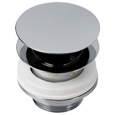 Plieger afvoerplug voor wastafel 5/4 chroom