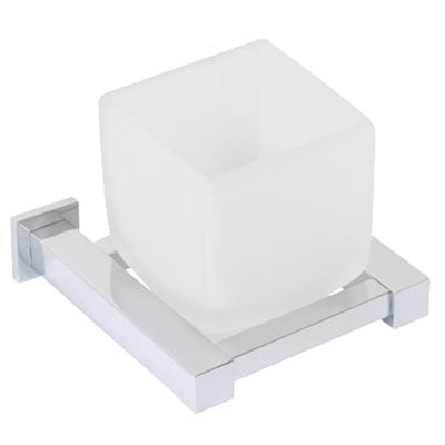 Plieger Cube bekerhouder matglas inox OUTLET