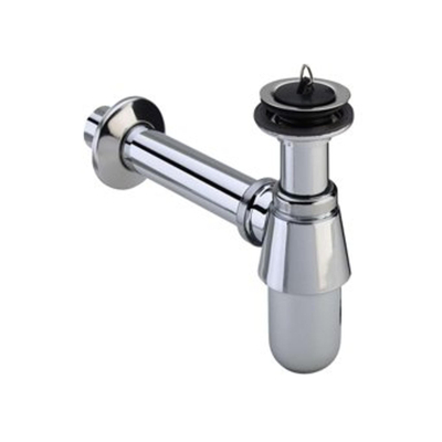 Viega plugbekersifon met muurbuis 5/4 met rozet chroom