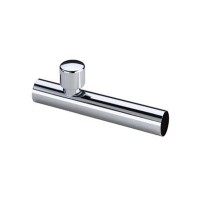 Viega muurbuis 5/4x20cm zonder rozet met beluchter chroom