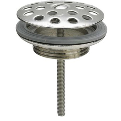 Viega simplexplug met vlak rooster 5/4 chroom