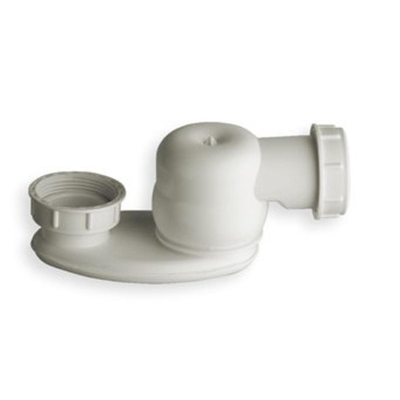 Wisa Wavedesign badsifon ondiep universeel v. vrijstaande baden