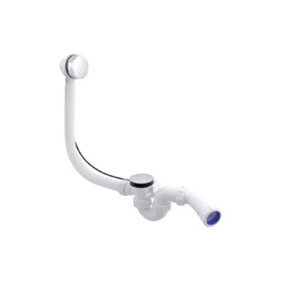 McALPINE badafvoer en overloopcombinatie met waste voor normaal bad 40mm chroom