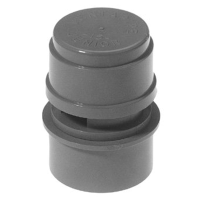 McALPINE ventapipe JR toestelbeluchter met verloopring 50mm wit