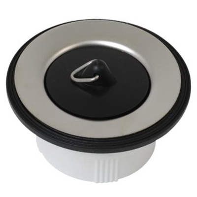 hostaleen plug met stop voor RVS aanrecht 6/4 x70mm
