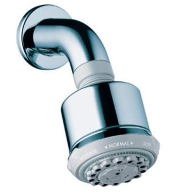 Hansgrohe Clubmaster ecosmart hoofddouche met douche arm chroom