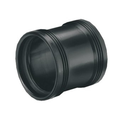 Wavin Wafix PP steekmof mof/mof 90mm zwart