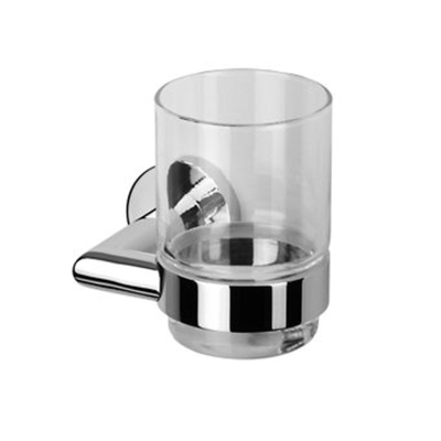 Geesa Nemox Glashouder met glas Chroom